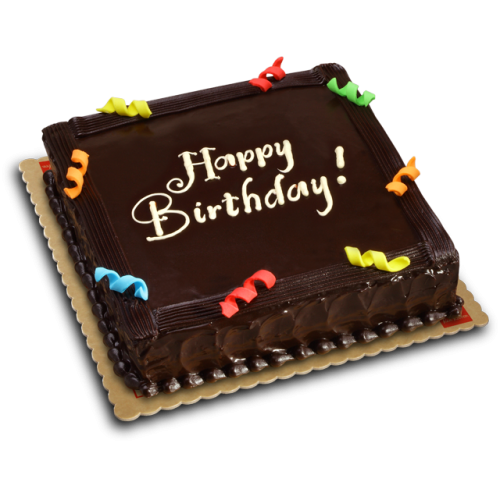 Chocolate Dedication Cake by Red Ribbon