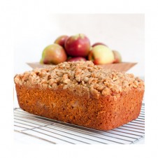 apple crumble loaf by purple oven