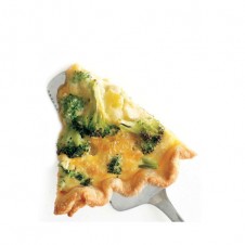 broccoli and cheese quiche by purple oven