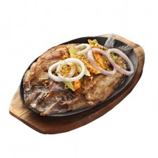 sizzling bangus ala pobre by  Gerry's grill