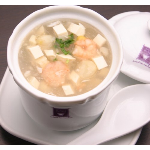 Seafood Beancurd Soup by Super Bowl