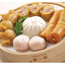 Dim Sum Combination Platter by Super Bowl