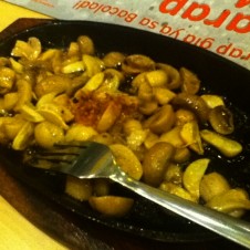 Sizzling Garlic Mushrooms by Bacolod Chicken Inasal