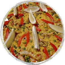 Delicious paella Parillada by Alba