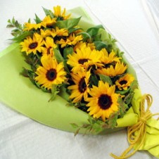 6pcs Sunflower in a Bouquet