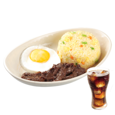 Beef Tapa Almuchow and Drink by Chowking