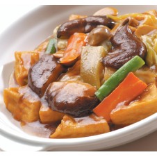 Braised Tofu with Mushroom by Super Bowl