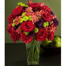 Beautiful Assorted Flowers in a Vase