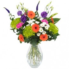 Spanking New Assortment of Flowers in a Vase