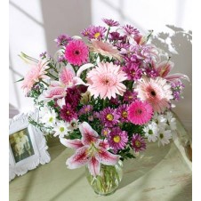 Mixed Flowers in a Vase