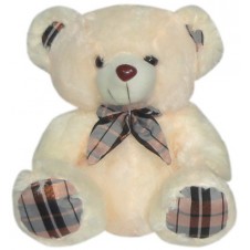 Bear w/ Checkered Scarf & Feet