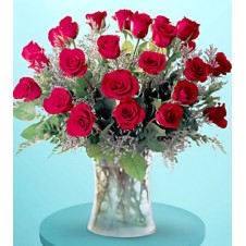 Stunning Rose Elegance 2 Dozen Roses in a Vase