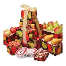 Deluxe Fruit and Cheese Stack of Eight
