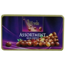 Alfredo: Assortment Milk Choco 180g