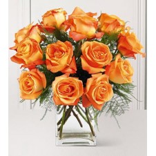 1 dozen Orange Vase