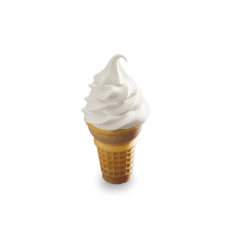 Vanilla Sundae Cone