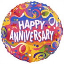 1pc Happy Anniversary Balloon