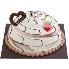 CHOCOLATE MARBLE DOME by Tous les Jours