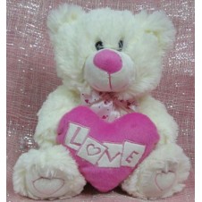 White Love Bear