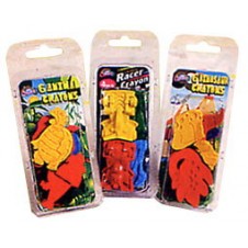 Crayons in 3 Assorted Shapes