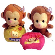 Stuffed Toy Hang-ups with Pouch