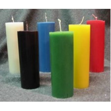 6 pcs Multicolor Candles