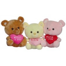 Bear with I Love You Heart Pillow (1pc)