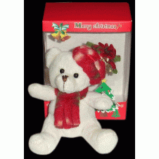 Christmas White Bear