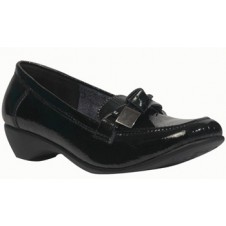 Black Closed Shoe 1 by Manels