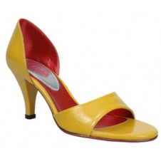 Ladies sandals with painted outer sole by Manels