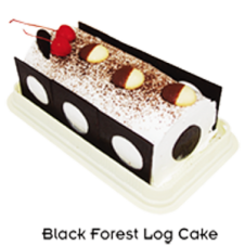 Black Forest Premium Log by Bake & Churn