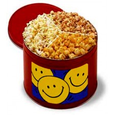 Cheerful Popcorn Tin