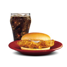 Crispy Chicken Sandwich by Mc Donalds