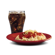 McSpaghetti with Regular Fries and Drink by Mc Donalds