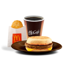 Sausage Mc Muffin by Mc Donalds