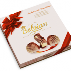 Belgian Seashells Caramel195 g. 