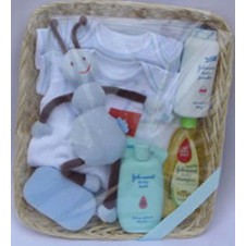 Bath Products in a Basket