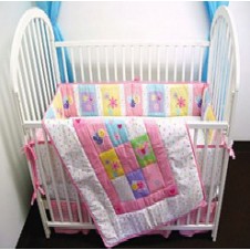 Girl's Construction Bedding Set