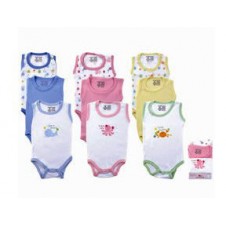 1 Pack Sleeveless Bodysuit (3pcs)