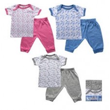 1 Set Tee Top & Pant (2pcs)