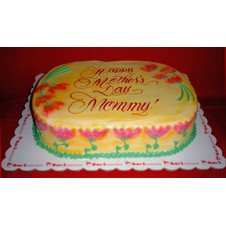 Supermom Rectangular Cake