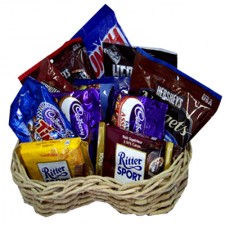 Assorted Chocolate Lover Basket 4