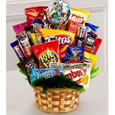 Chips & Chocos Gift Basket