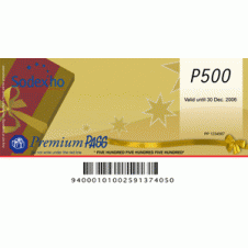 500 Peso Sodexho Premium Pass