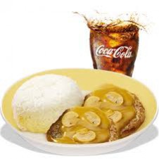 2-pcs. Burger Steak by Jollibee