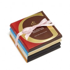 ARTISAN CHOCOLATE BARPINK RIBBON, 4PCS