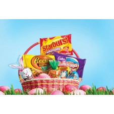 EASTER SWEET 'N TREAT SNACKS GIFT BASKET 2