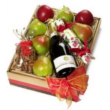 Let's Celebrate Fruit Gift Box with Grape Juice