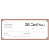 Gift Certificates