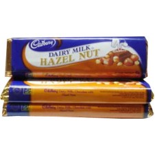 Cadbury Dairy Milk Hazel Nut 3 Bars 45g